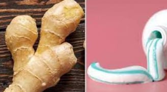 Trộn kem đánh răng với gừng: Mẹo hay cả nam và nữ đều cần, giải quyết ngay vấn đề nan giải trong nhà