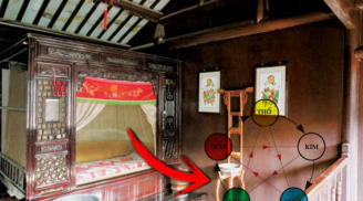 Giường ngủ tích đủ Tiền - Tình, ai đặt trúng cung Hao Tài, Tuyệt Tự xác định nghèo khó cả đời