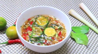 Pha nước chấm ốc muốn sánh quyện thơm ngon nhớ phải làm điều này