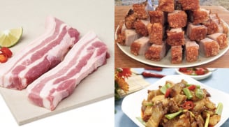 3 phần thịt ngon nhất của con lợn: Ra chợ nhìn thấy phải mua ngay kẻo hết