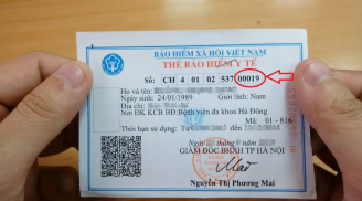 Nhìn ký hiệu này trên thẻ BHYT biết ngay mức hưởng BHYT cao nhất, đặc biệt nhất là số 1