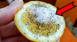 Pha nước cốt chanh với muối và hạt tiêu có ngay phương thuốc kỳ diệu nhà nào cũng cần