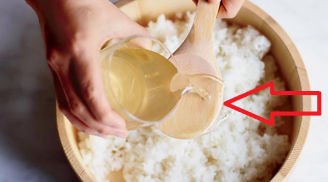 Bỏ thêm một thứ này vào nồi, bất chấp trời nóng cơm nguội để qua đêm vẫn dẻo ngon