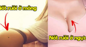 Nốt ruồi ở mông ngồi không cũng có lộc rơi lộc vãi: Vị trí nốt ruồi 'ăn tiền', ai sở hữu cực may mắn