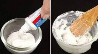 Trộn nước rửa bát và kem đánh răng: Tác dụng bất ngờ, nhà cửa sạch bong chẳng cần tốn tiền mua chất tẩy
