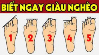 Chuyên gia tướng số nói: Nhìn xuống bàn chân biết ngay bạn thuộc 9 quý tướng này không, chuẩn hơn nhìn mặt