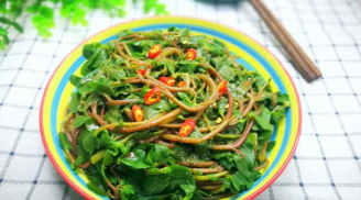 Loại rau mọc như cỏ dại hoá ra toàn thân đều là bảo bối, kali gấp 20 lần bơ, làm nộm ngon hết sảy