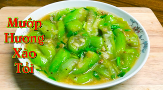 Xào mướp đừng vội cho muối, làm cách này mướp thơm ngon, không sợ thâm đen