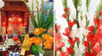 Đừng đặt hoa cúc hoa hồng lên bàn thờ mãi, đây là loại hoa hút tài tụ lộc, gia chủ đếm tiền mỏi tay