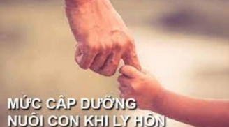 Cách tính mức tiền cấp dưỡng nuôi con sau khi ly hôn mới nhất năm 2023