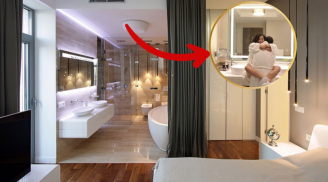 Phòng tắm nào trong khách sạn cũng lắp kính trong suốt, khách đến không biết tận dụng quá phí