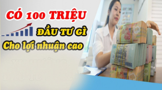 Có 100 triệu nên làm gì để được hưởng lãi cao nhất?