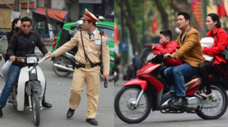 3 đối tượng không đội mũ bảo hiểm ra đường CSGT cũng không phạt, là đối tượng nào?