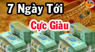 7 ngày tới 14/10 -20/10: 3 tuổi Thần Tài cho lộc, 1 tuổi Tiền - Tài về ăn Tết to
