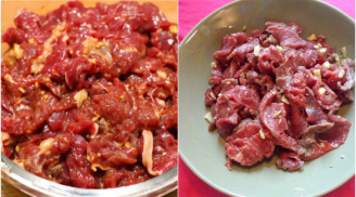 Ướp thịt bò xào chỉ bỏ mắm thôi là dại: Bỏ thêm thứ này vào, thịt mềm tan, như nhà hàng 5 sao nấu