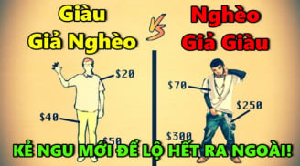 3 tình huống phải 'giả nghèo', chỉ người khôn ngoan mới biết