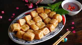 Rán đậu cứ thêm 1 bước, đậu vàng giòn, không lo dính chảo
