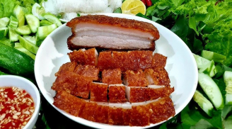 Cách làm thịt áp chảo giòn bì thơm ngon tại nhà