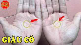 2 điểm hút Tiền trên bàn tay, ai có là ăn ngay Tài Lộc