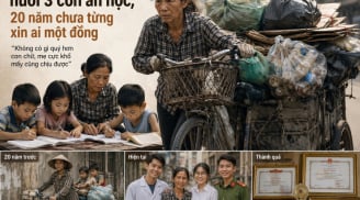 Người mẹ ve chai nuôi 3 con ăn học, 20 năm chưa từng xin ai một đồng
