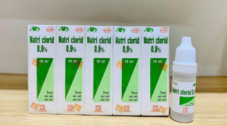 Nóng: Thu hồi lô thuốc nhỏ mắt Natri clorid 0,9%, nguy hiểm thế nào?