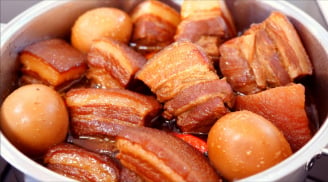 Cách nấu thịt kho tàu ngon nhanh nhừ tiết kiệm nửa thời giam đun nấu