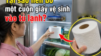 Tại sao nên bỏ một cuộn giấy vệ sinh vào tủ lạnh?