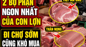 2 bộ phận ngon nhất của con lợn, đi chợ sớm cũng khó mua