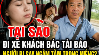 Tại sao đi xe khách bác tài bảo người bị say ngậm tăm trong miệng?