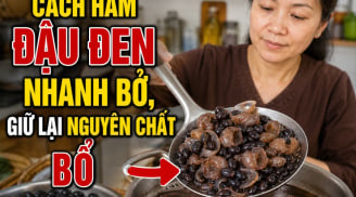 Cách hầm đậu đen nhanh bở, giữ lại nguyên chất bổ