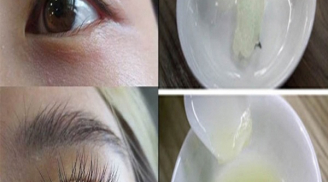 Lông mi thưa thớt ngắn tủn ngủn trở nên dài, dày đen nháy nhờ sử dụng cách này