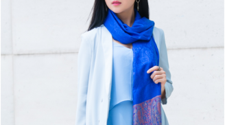 Da tươi sáng tặng khăn sành điệu
