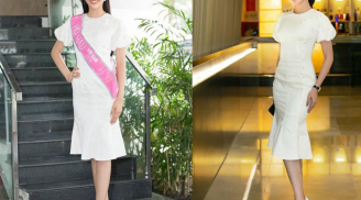 Hoa hậu Trần Tiểu Vy liên tục có những phen 'đụng hàng' nảy lửa với hàng loạt đàn chị Vbiz dù mới đăng quang