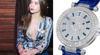 Sau nhẫn kim cương triệu đô, Hồ Ngọc Hà lại khoe khéo đồng hồ tiền tỷ