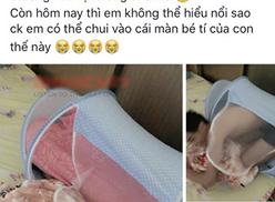 Phát cuồng với độ đáng yêu của ông chồng 'nghiện' trò trốn tìm cùng vợ