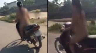Thông tin mới nhất vụ cô gái trẻ khỏa thân chạy xe máy ngoài đường: xuất hiện tình tiết bất ngờ