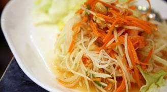 Chỉ cách làm nộm đu đủ xanh chua chua, giòn giòn ngon khó cưỡng