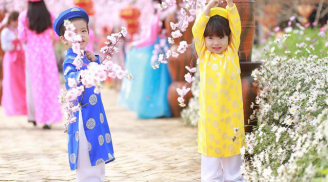 Clip: Những mẫu áo dài cách tân cho bé trai diện phố ngày Tết (P1)
