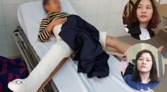 Vụ học sinh Nam Trung Yên gãy chân tại trường: Lại thêm 18 giáo viên 'tố' cô hiệu trưởng gian dối
