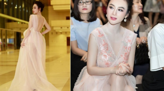 Mặc chỉ trích mũi gồ ghề, Angela Phương Trinh lại xuyên thấu hở bạo