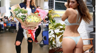 Cận cảnh nhan sắc hotgirl 9X đẹp nhất thế giới khi đến Việt Nam