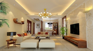 Sửa phòng khách đơn giản mà hiện đại với giá cực rẻ