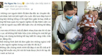 Bị 'ném đá' vì đi từ thiện đeo khẩu trang, Hồ Ngọc Hà đanh đá đáp trả sâu cay thế này!
