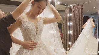 Sau ồn ào cư.ớp vai, Dương Cẩm Linh chính thức lên xe hoa với chồng đại gia