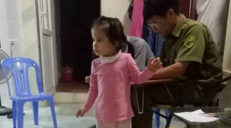 Bé gái 3 tuổi xinh xắn bị bỏ rơi trước cổng nhà dân trong đêm