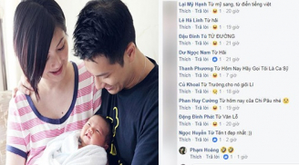 Nhờ dân mạng đặt tên cho con trai họ “Từ”, ông bố trẻ sốc nặng khi đọc gợi ý