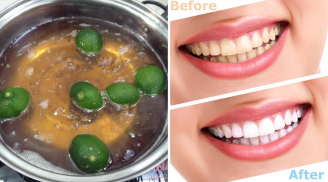 Bào vỏ chanh rồi trộn với muối, răng hôi, mảng bám ố vàng cũng tự khắc khỏi chẳng cần tốn tiền đến nha sĩ