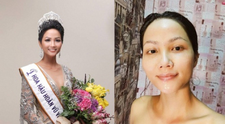 Đây mới chính là nhan sắc thật của H'Hen Niê khi thiếu son phấn