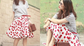 6 cách mix đồ với chân váy xòe cực chất, mặc kiểu này đi đâu bạn cũng trở thành tâm điểm