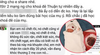 Vụ 2 mẹ con t.ử v.ong do sinh tại nhà theo kiểu 'thuận tự nhiên': Bộ Y tế nói gì?